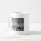 Mug Pont Tour de Londres blanc noir (Devant gauche)