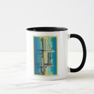 Mug Pont Tower élevé pour la rivière Sacramento