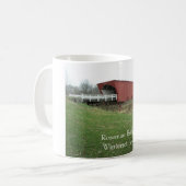 Mug Pont Winterset, Iowa de Roseman (Devant gauche)