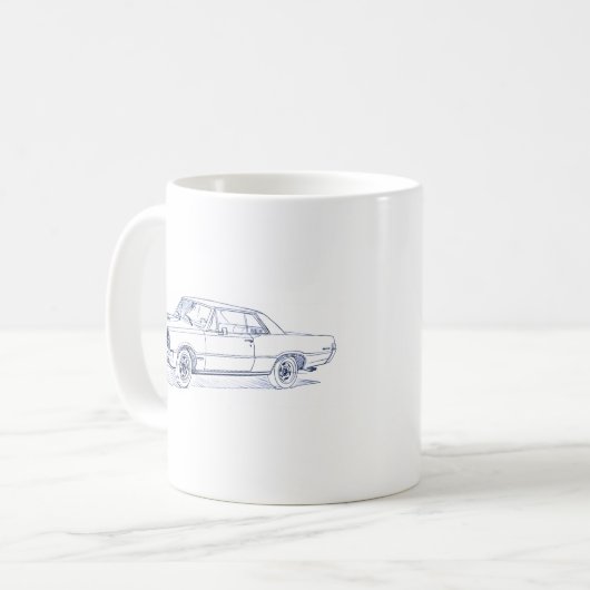 Mug Pontiac GTO 1965 (Devant gauche)
