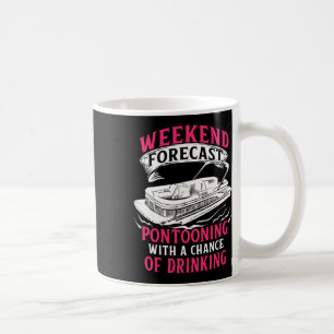 Mug Ponton Pour Fille Femmes Pantoon Bateau Lac Toon F