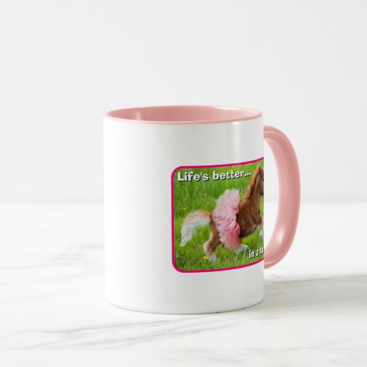 Mug Pony à Tutu (Devant droit)