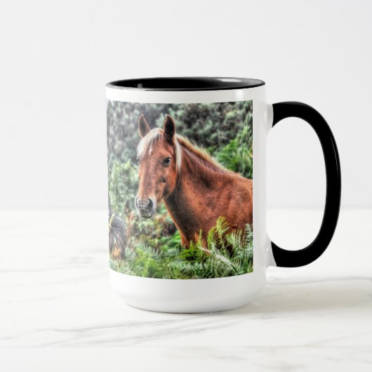Mug Pony de New Forest Pony de Hampshire, Angleterre (Droite)