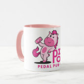 Mug Pony Pedal Rose Pub Indy (Devant gauche)