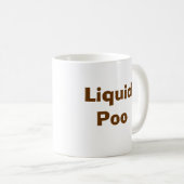 Mug Poo liquide (Devant droit)