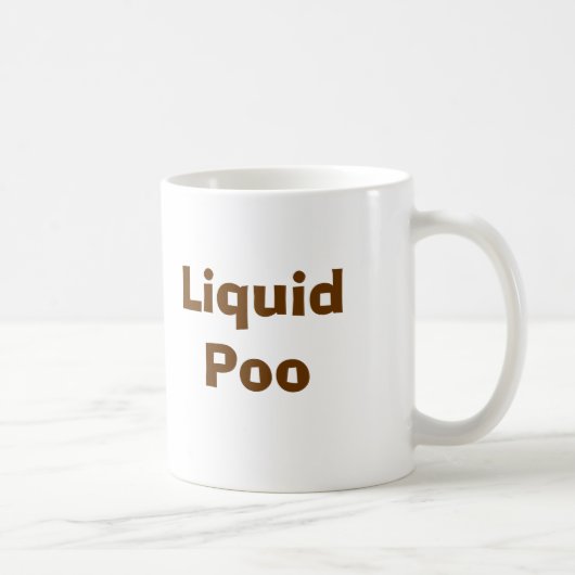 Mug Poo liquide (Droite)