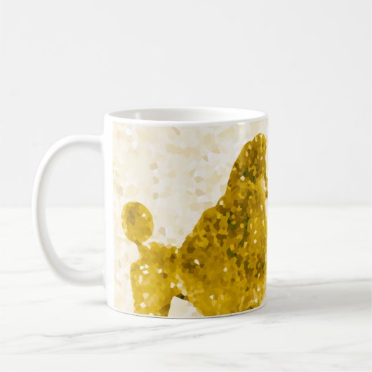 Mug Poodé d'or (Gauche)