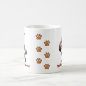 Mug Poodle - Ajouter le nom du chien, modifier le text (Centre)