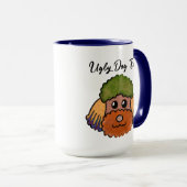 Mug Poodle chien moche visage muet (Devant droit)
