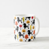 Mug Poodle dans le parc (Devant droit)