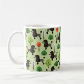 Mug Poodle dans le parc (Gauche)