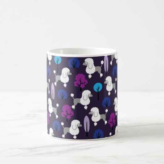 Mug Poodle dans le parc (Centre)