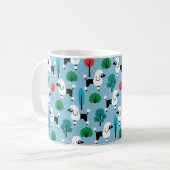 Mug Poodle dans le parc (Devant gauche)