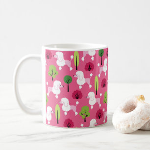 Mug Poodle dans le parc