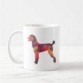 Mug Poodle Geo Silhouette Multi (Gauche)