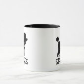 Mug Poodle J'ai des normes (Centre)