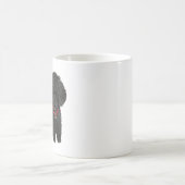 Mug Poodle miniature ou jouet - Noir 1 (Centre)