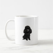 Mug Poodle noir (#3) (Gauche)