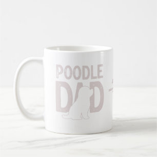 Mug Poodle Papa Chien Papa Cadeau
