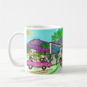 Mug Poodle Pups Café Cups - Palm Springs (Gauche)