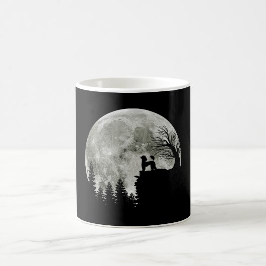 Mug Poodle Sur Mountain Halloween Cadeau Pour Poodle L (Centre)