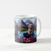 Mug Poodle sur une pagaie : une aventure Pittoresque (Devant droit)
