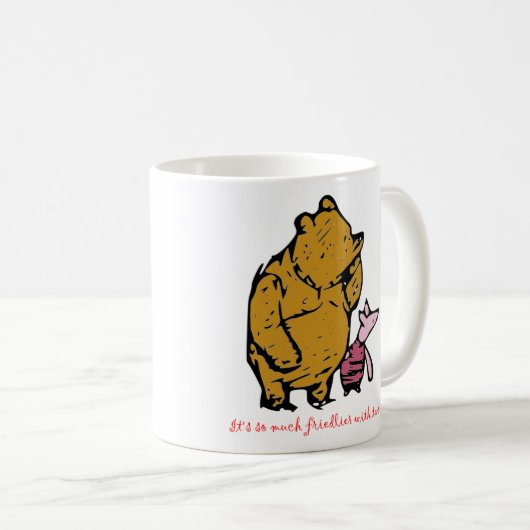 Mug Pooh et Piglet (Devant droit)
