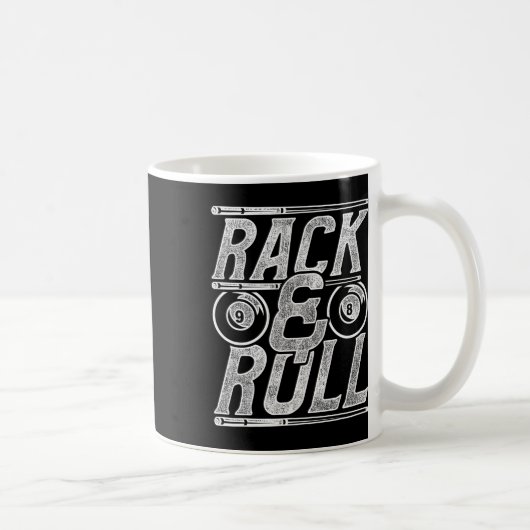 Mug Pool Billard Snooker Player Rack Et Roll (Droite)