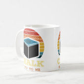 Mug Pool Billiards Funny Chalk Dirty To Me Billiard Ch (Devant gauche)