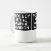 Mug Pool Boy At The Vampire Mansion (Devant gauche)