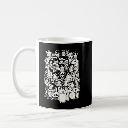 Mug Pool Hall Junkies HUSTLER Billard Pool Lecteur Des (Gauche)
