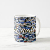 Mug Pool water a art concept by Glitch2 Designs (Devant droit)
