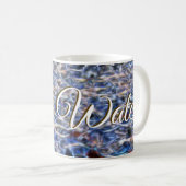 Mug Pool water a art concept by Glitch2 Designs (Devant droit)