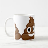 Mug poop emoji (Gauche)