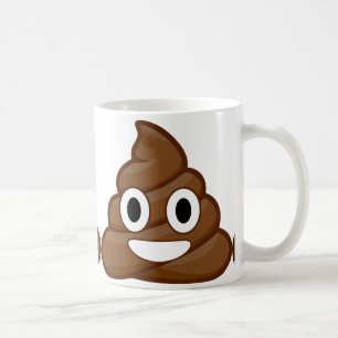 Mug poop emoji