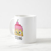 Mug Poot Drôle Pudding Fart Pun (Devant gauche)