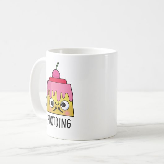 Mug Poot Drôle Pudding Fart Pun (Devant gauche)