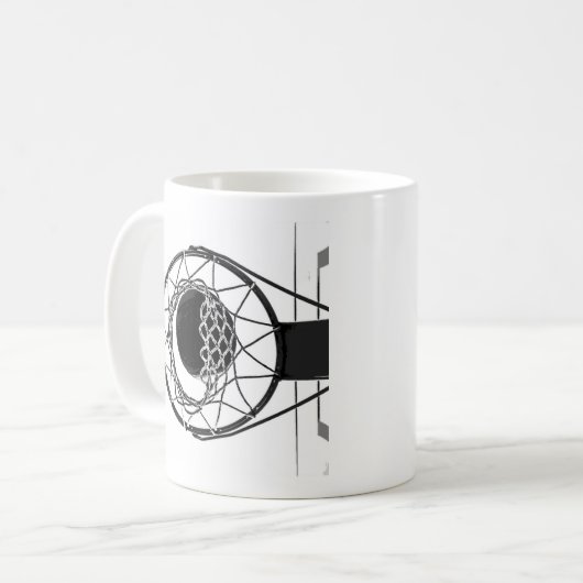 Mug Pop Art Basket (Devant gauche)