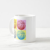 Mug Pop Art Basket (Devant gauche)