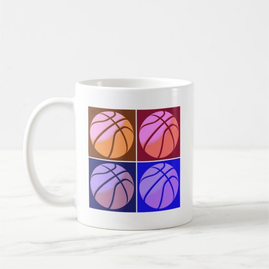 Mug Pop Art Basket (Gauche)