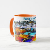 Mug Pop Art Bermudes (Devant gauche)