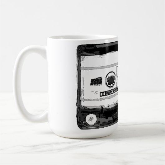 Mug Pop Art Cassette Rétro (Gauche)