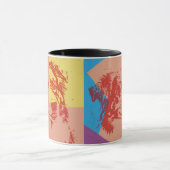 Mug Pop Art Effet Australian Shepherd / Chien (Centre)
