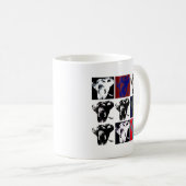 Mug Pop Art Elephants (Devant droit)