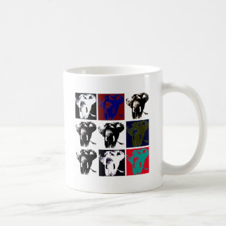 Mug Pop Art Elephants