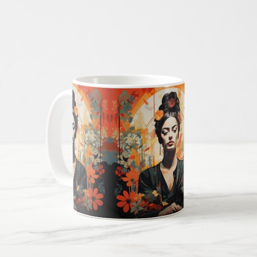 Mug Pop Art Frida (Devant gauche)