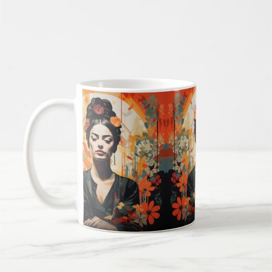 Mug Pop Art Frida (Gauche)