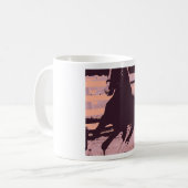 Mug Pop Art Galloping Horse (Devant gauche)