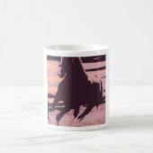 Mug Pop Art Galloping Horse (Centre)