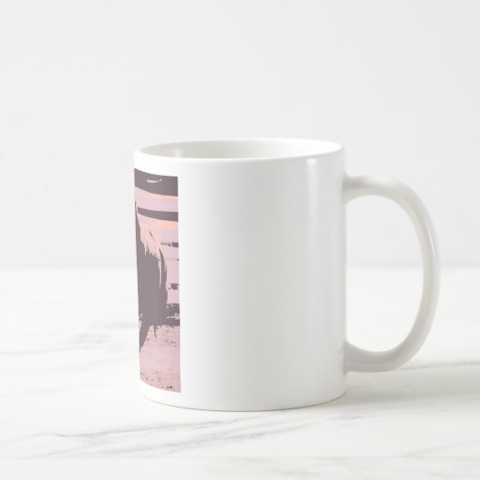 Mug Pop Art Galloping Horse (Droite)
